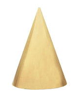 Feesthoedjes Festive Gold Glitter 6 stuks