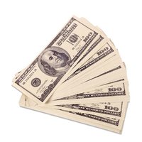 Nepgeld Dollars - Boeven - Stapel Geld - 100 stuks Nepgeld Dollars - Boeven - Stapel Geld - 100 stuks