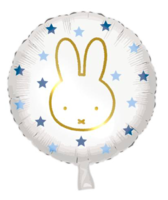 Folieballon Geboorte - Nijntje Blauw - Helium- en Luchtvulling Folieballon Geboorte - Nijntje Blauw - Helium- en Luchtvulling
