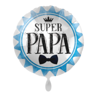 Folieballon Super papa 43 cm Folieballon Super papa 43 cm