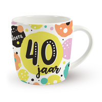 Verjaardag Mok - 40 Jaar