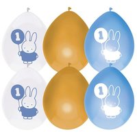 Nijntje Ballonnen - Blauw - 1 jaar Nijntje Ballonnen - Blauw - 1 jaar