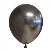 Chrome Ballonnen - Grijs - 30 cm - 10 stuks Chrome Ballonnen - Grijs - 30 cm - 10 stuks