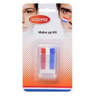 Schminkstick Rood-Wit-Blauw Vlag - 8,7 gram Schminkstick Rood-Wit-Blauw Vlag - 8,7 gram