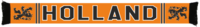 Sjaal Oranje Holland Zwarte Tekst Sjaal Oranje Holland Zwarte Tekst