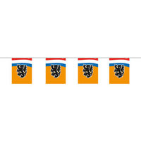Mini vlagbanner oranje leeuw 4 meter Mini vlagbanner oranje leeuw 4 meter