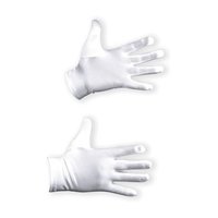 Handschoenen Kort - Wit Satijn - Volwassenen Handschoenen Kort - Wit Satijn - Volwassenen