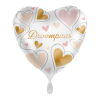 Folieballon - Huwelijk Droompaar  - 45 cm - Helium- en Luchtvulling Folieballon - Huwelijk Droompaar  - 45 cm - Helium- en Luchtvulling