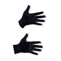 Handschoenen Kort - Zwart Satijn - Volwassenen Handschoenen Kort - Zwart Satijn - Volwassenen