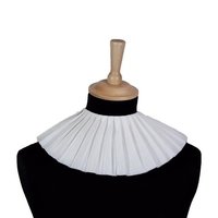 Pieten Kraag - Papier Crêpe - Wit