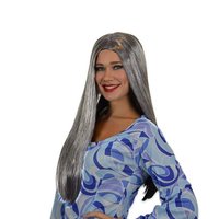 Damespruik - Lang Stijl - Mariska Grijs Damespruik - Lang Stijl - Mariska Grijs