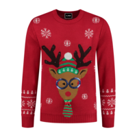 Foute Kersttrui Rudolf Led