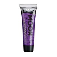 MoonGlow - Face & Body Gel - Holographic Paars