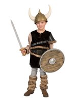 Viking Ragnon kostuum kinderen 4-delig