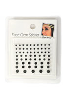 Steentjes - Face en Body Opplak - Zwart