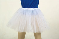 Rokje Tule Glitter Wit - Kinderen