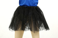 Rokje Tule Glitter Zwart - Kinderen