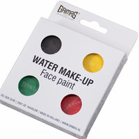 Grimas Water Schmink Mini Palet - Festival - 4 x 2.5 ml