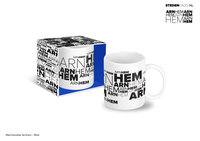 Souvenir Mok - Beker Arnhem - Zwart-Wit