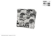 Arnhem Servetten - Souvenir Gift - Zwart-Wit