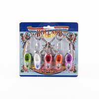 Sleutelhangers Set Enkel - Klomp Set - 5 stuks