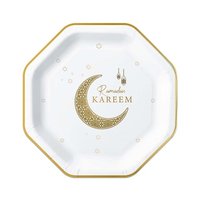 Ramadan Kareem bordjes goud