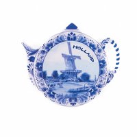 Theezakjeshouder Holland - Delftsblauw - Souvenir