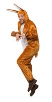 Paashaas Kostuum Bruin - Konijnen Jumpsuit - Mascotte Pak Pasen Paashaas Kostuum Bruin - Konijnen Jumpsuit - Mascotte Pak Pasen