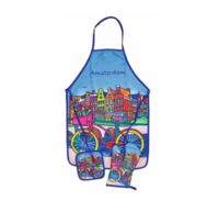 Textielset Fiets Amsterdam - 3-delig