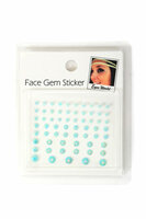  Steentjes - Face en Body Opplak - Lichtblauw