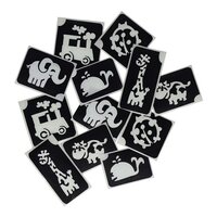 Glitter Tattoo Sjablonen Cute - 12 stuks