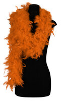 Boa Veren Oranje - Glitter en Glamour - 65 gram - 180 cm Boa Veren Oranje - Glitter en Glamour - 65 gram - 180 cm