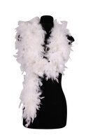 Boa Veren Wit - Glitter en Glamour - 65 gram - 180 cm