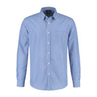 Oktoberfest - Overhemd Blauw-Wit - 100% polyester - Heren Oktoberfest - Overhemd Blauw-Wit - 100% polyester - Heren