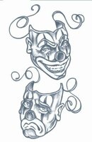 Plak Tattoo - Prison Joker