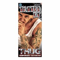 Plak Tattoo Set - Thug - 13 stuks