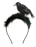 Diadeem Zwarte Kraai - Halloween Tiara