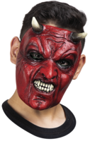 Halloween Masker - Voorkant Gezichtsmasker - Duivel
