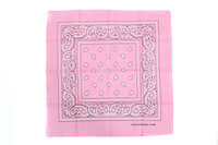 Zakdoek - Bandana - Lichtroze  Zakdoek - Bandana - Lichtroze