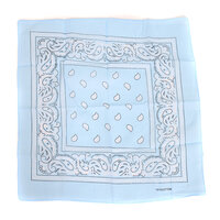 Zakdoek Met Motief - Lichtblauw Zakdoek Met Motief - Lichtblauw