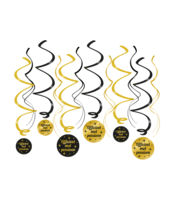 Swirls Classy - Pensioen - Zwart-Goud