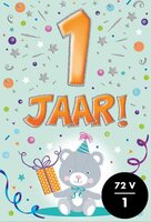 Verjaardagskaart - That Funny Age - 1 jaar - met Envelop Verjaardagskaart - That Funny Age - 1 jaar - met Envelop