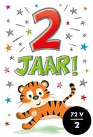 Verjaardagskaart - That Funny Age - 2 jaar - met Envelop