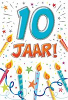 Verjaardagskaart - That Funny Age - 10 jaar B - met Envelop