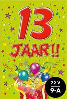Verjaardagskaart - That Funny Age - 13 jaar - met Envelop Verjaardagskaart - That Funny Age - 13 jaar - met Envelop