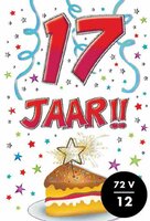 Verjaardagskaart - That Funny Age - 17 jaar - met Envelop Verjaardagskaart - That Funny Age - 17 jaar - met Envelop