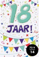 Verjaardagskaart - That Funny Age - 18 jaar - met Envelop