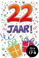 Verjaardagskaart - That Funny Age - 22 jaar - met Envelop