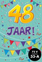 Verjaardagskaart - That Funny Age - 48 jaar - met Envelop