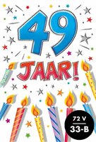 Verjaardagskaart - That Funny Age - 49 jaar - met Envelop